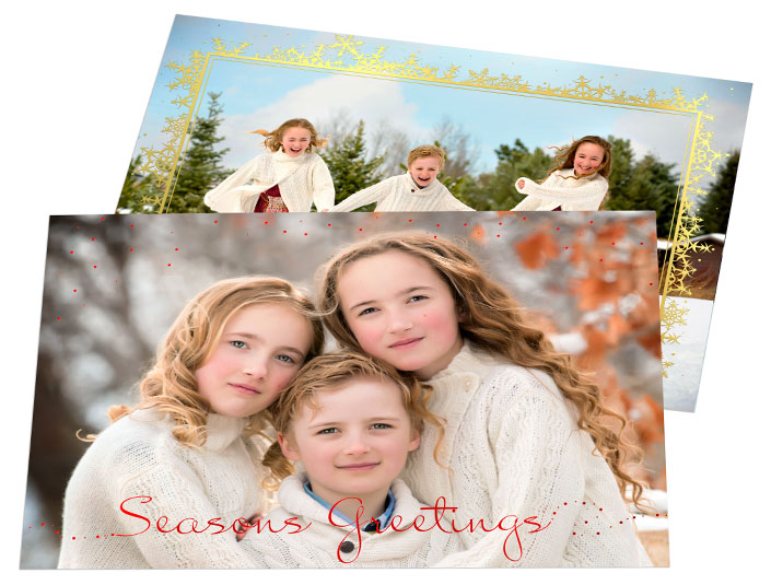 Foil cards layout