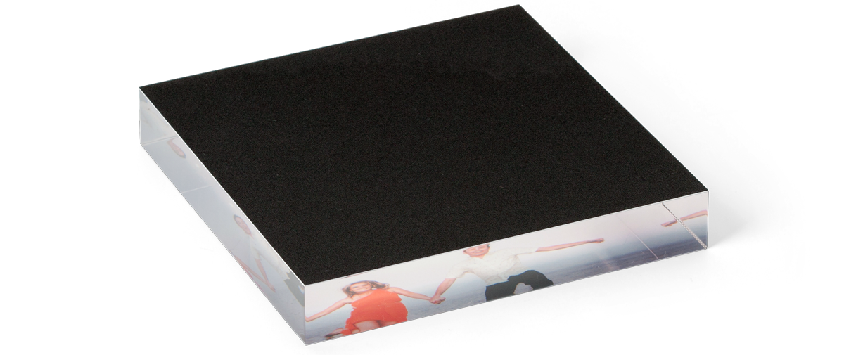 Acrylic Block Backing Styles